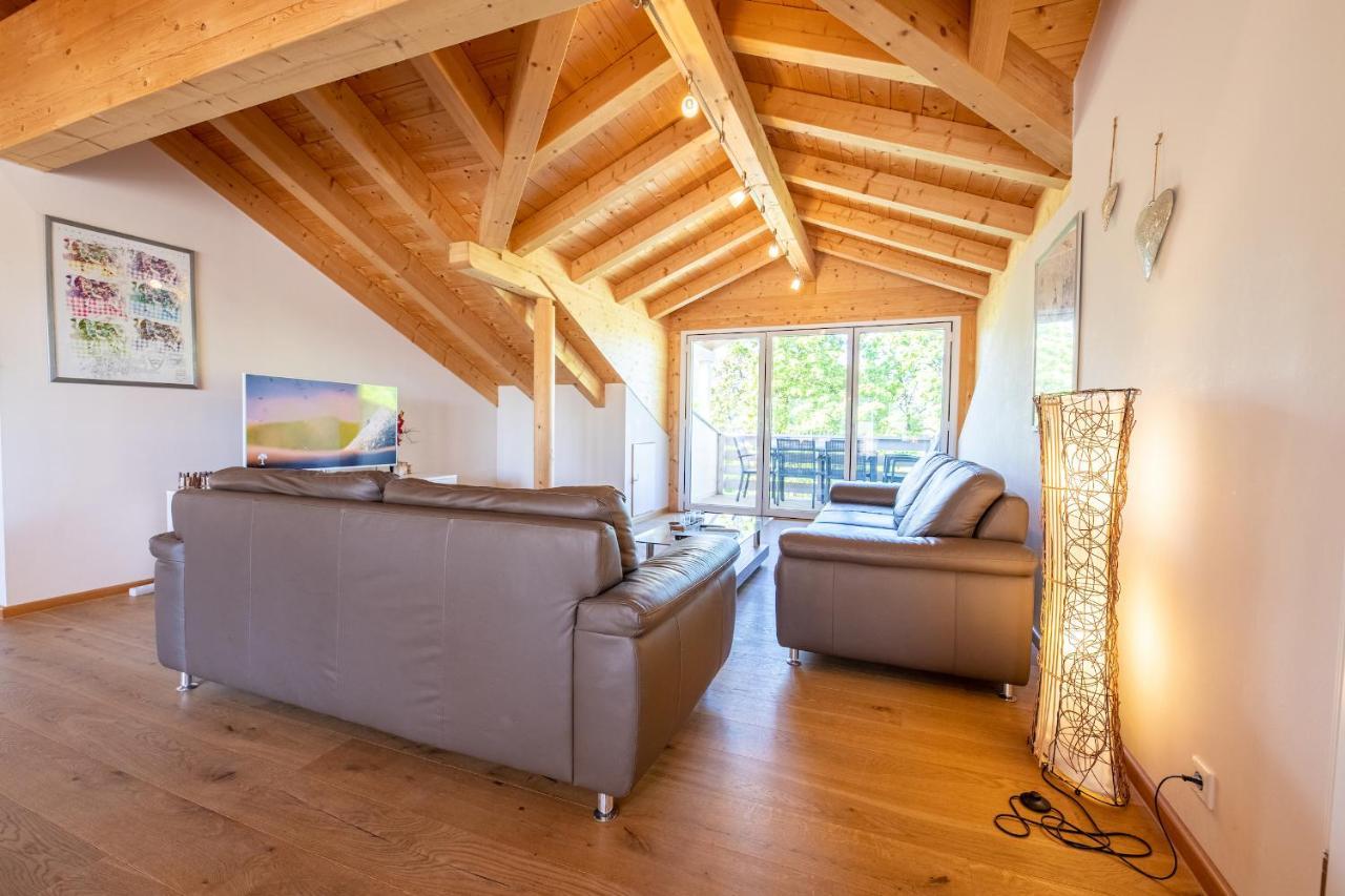 Bergzauber Apartment การ์มิช-พาร์เทนเคียร์เชน ภายนอก รูปภาพ